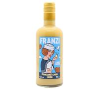 Franzi Franzbrötchen Liqueur / 500 ml / 15% Vol. / Velvety Soft Cream Liqueur/Taste of Cinnamon & Caramelised Sugar/French Bread Enjoyment without Crumbs