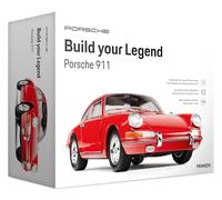 FRANZIS 67247 Porsche 911 Build Your Legend Detailed Model Kit Including Sound Module, LED Lighting, Accompaniment Book