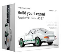 FRANZIS 67267 Porsche 911 Carrera RS 2.7 Build Your Legend Detailed Model Kit Including Sound Module, LED Lighting, Accompaniment Book