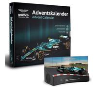 FRANZIS 67325 Aston Martin Racing F1 Advent Calendar 2026 Model Kit 1:43 Scale Includes Sound Module and 52 Page Accompaniment Book