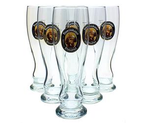 Franziskaner Weissbier Beer Glasses 0.3 L Set of 6