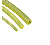 FRAOMHFW 1/5M Fuel Gas Line Pipe Hose String Tube Petrol Line For Trimmer Chainsaw Blower Tool 2x3.5/2.5x5/3x5/3x6/6x8mm(1 Meter,ID 6mm x OD 8mm)