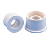 FRAOMHFW 1~5Pcs 25~63mm To 20/25/32mm White PVC Bushing Reducer Union Pipe Joint Fittings Adapter Water Connector For Garden Irrigation(63-32mm,5Pcs)