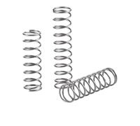 FRAOMHFW 10pcs SS304 Stainless Steel Compression Spring Thickness 0.8mm 0.9 Mini Springs Household Maintenance Tools Hardware Accessories(40mm,5MM_0.9MM)