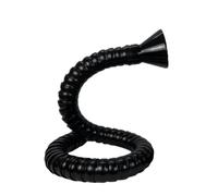 FRAOMHFW 1M Flexible Smoke Exhaust Ventilator Pipe Positioning Bamboo Tube Suction Air Collector Hood Industrial Smoke Extraction System(Caliber75mm-round)