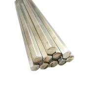 FRAOMHFW 304 Stainless Steel Solid Hex Rod Bar Shaft Dia 5mm 6mm 7mm 8mm 9mm 10mm 11mm 12mm 13mm~26mm Hexagonal Rod Square Bar Customized(7x500mm)