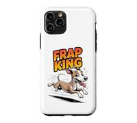 Frap King Cartoon Cool Breed Cute Comic Puppy Dog Whippet Case for iPhone 11 Pro