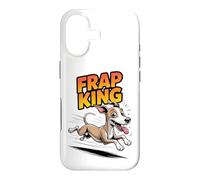 Frap King Cartoon Cool Breed Cute Comic Puppy Dog Whippet Case for iPhone 17