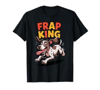 Frap King Cute Retro Cartoon GSP German Shorthaired Pointer T-Shirt