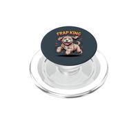 Frap King Cute Retro Comic Cartoon Crossbreed Labradoodle PopSockets PopGrip for MagSafe