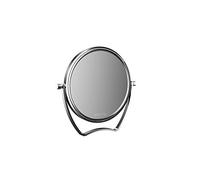 Frasco Mirror - Ø 140 mm - Hand held mirror with 5x magnification, suitable as a portable and compact travel and cosmetic mirror for make-up