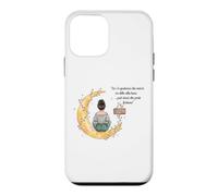 Frase Alla Luna Porta Fortuna Illustrazione Acquerello Case for iPhone 12 mini