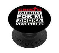 Frase Bíblica Jesús Tee ForPowerful Bible Verses In Spanish PopSockets Adhesive PopGrip
