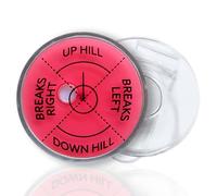 Fraser Fitness Golf Green Reader Level Ball Marker with High Precision Putting Green Reading Aid | Level Head Golf Marker With Bubble Level Golf Secret Santa| True Aim Ball Marker