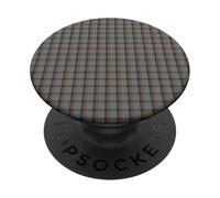 Fraser Weathered Scottish Tartan Small Check Plaid Pattern PopSockets Adhesive PopGrip