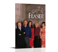 Frasier Television Sitcom Aesthetic Art Classic Cast Poster Decorative Painting Canvas Wall Art Living Room Poster Bedroom Painting, Wall Art Picture Print Modern Family Room Decor 08 x 12 inches (20
