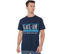 Frasier The Kaclam Talk Unisex Adult T Shirt, Navy, XXX-Large