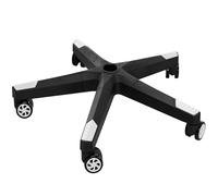 Frassie 28 Inch Heavy Duty Nylon Gaming Office Chair Base Replacement Part with 5 Casters