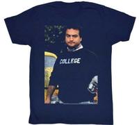 Frat College Comedy Animal House Vintage Movie John Belushi T-Shirt 60 BlueLargeBlueL