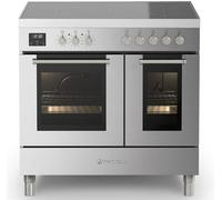 Fratelli Amalfi 700120 90cm Wide Stainless Steel Induction Freestanding Range Cooker