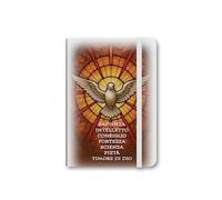 Fratelli Bonella - Pocket Notebook with Hard Cover and Elastic - Small Diary 160 Pages - Pocket Diary with the Dove of the Holy Spirit - F.TO 9 x 14 cm