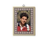 Fratelli Bonella | Sacred Picture on Poplar MDF 6 mm by Carlo Acutis 15 x 20 cm | Made in Italy