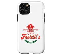 Fratelli's Italian Eatery Vintage Retro Foodie print Case for iPhone 11 Pro