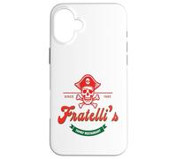 Fratelli's Italian Eatery Vintage Retro Foodie print Case for iPhone 16 Plus
