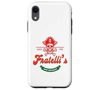 Fratelli's Italian Eatery Vintage Retro Foodie print Case for iPhone XR