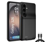 Fraternize Battery Case for Samsung Galaxy S26, 10,000 mAh Rechargeable Portable Charging Case with the with Charging Shell for External Battery