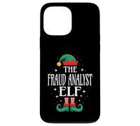 Fraud Analyst Elf Job Title Funny Christmas Matching Xmas Case for iPhone 13 Pro Max