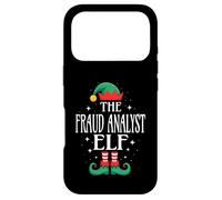 Fraud Analyst Elf Job Title Funny Christmas Matching Xmas Case for iPhone 17 Pro