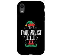 Fraud Analyst Elf Job Title Funny Christmas Matching Xmas Case for iPhone XR
