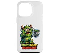 Fraud's Worst Nightmare Monster Accountant Case for iPhone 13 Pro