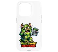 Fraud's Worst Nightmare Monster Accountant Case for iPhone 15 Pro