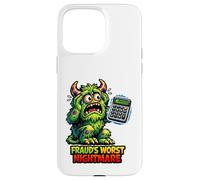 Fraud's Worst Nightmare Monster Accountant Case for iPhone 15 Pro Max