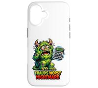 Fraud's Worst Nightmare Monster Accountant Case for iPhone 16