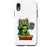 Fraud's Worst Nightmare Monster Accountant Case for iPhone XR