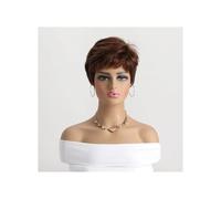 Frauen Haare Brown Wig Natural Synthetic Wigs for Women 10Inch Short curly Wig Daily Party Heat Resistant Hair Hairs Extensions
