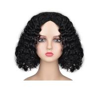 Frauen Haare Short Afro Curly Bob Synthesis Hair Wigs With Bangs For Women Brazilian Remy Hair Wear and Go Natural Kinky Curly Wigs Hairs Extensions