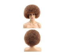 Frauen Haare Synthetic Afro Kinky Curly Wig With Bangs, Cosplay Wig For Women Hairs Extensions(30)
