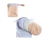 Fraupow Reusable Nursing Pads - Pack of 8 Multi