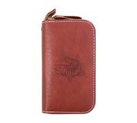 Fravsiu Bait Bag, Fishing Binder Pouch, Anti-Scratch Protective Shell, Tackle Storage Holder, Compact Portable Design for Shore, Boat, Lake, Beach, River, Fishing, 3.31x5.87 Inches