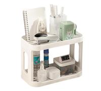 Fravsiu Cabinet Shelf Organizers, Cabinet Organizer,Condiment Rack Organizer for 2 Tier Cabinet - Under Cabinet Organizer for Seasoning Jars,
