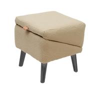 Fravsiu Dog Staircase, Wooden Puppy Steps, Non-Slip Foldable Stool, Adjustable Space-Saving Mobility Aid, Soft Support for Cats, Couch, Car, Truck, Pool Entry, Indoor Use
