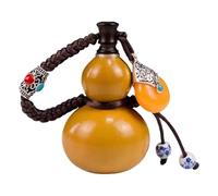 Fravsiu Gourd Water Bottle, Drinking Gourd Bottle, Leakproof Gourd Bottle, Large Capacity Water Bottle, Braided Gourd Bottle Decorative Braided Gourd Bottle Perfect for Ornaments and Unique Displays