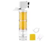 Fravsiu Internal Fish Tank Filter, Fish Tank Cleaning Tool Kit, Aquarium Filters Tank Filter Efficient, Advanced Aquarium Gravel Cleaner and Siphon Pump for Easy Maintenance and Optimal Water Quality
