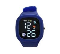 Fravsiu Kids Digital Sport Watch | Square Wristwatches Glow-in-The-Dark Colorful LED Display - Silicone Multi-Function Digital Watches Educational and Girls