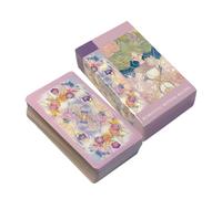 Fravsiu Oracle Tarot Pack - 80 Sheets Divination Card Game, Esoteric Guidance Deck with Wisdom, Astrology Practice Set with Charm, Spiritual Card Supply, Meditation Aid for Adults, Seniors, Seekers