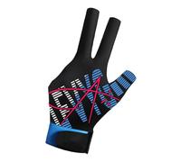 Fravsiu Three Finger Billiards Gloves | Pool Cue Unisex Sport Three Finger Gloves,Elastic Ice Silk Fabric Billiard Equipment for Amateur and Professional Players